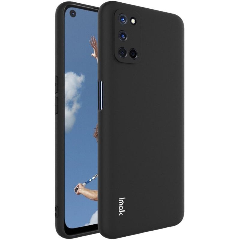 Hülle Oppo A72 Schwarz Silikonmatte Der Uc-1-Serie Imak