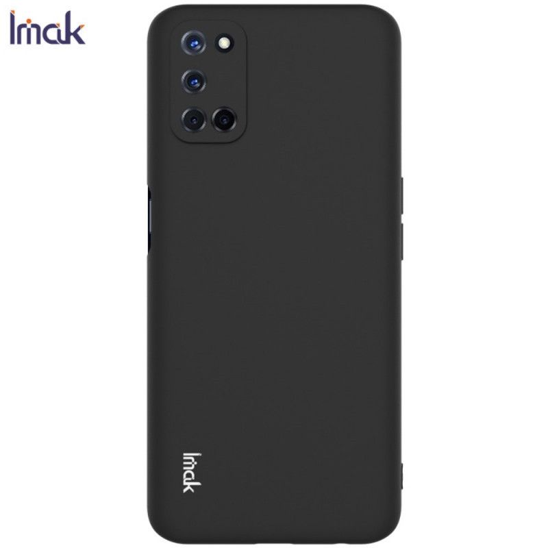 Hülle Oppo A72 Schwarz Silikonmatte Der Uc-1-Serie Imak