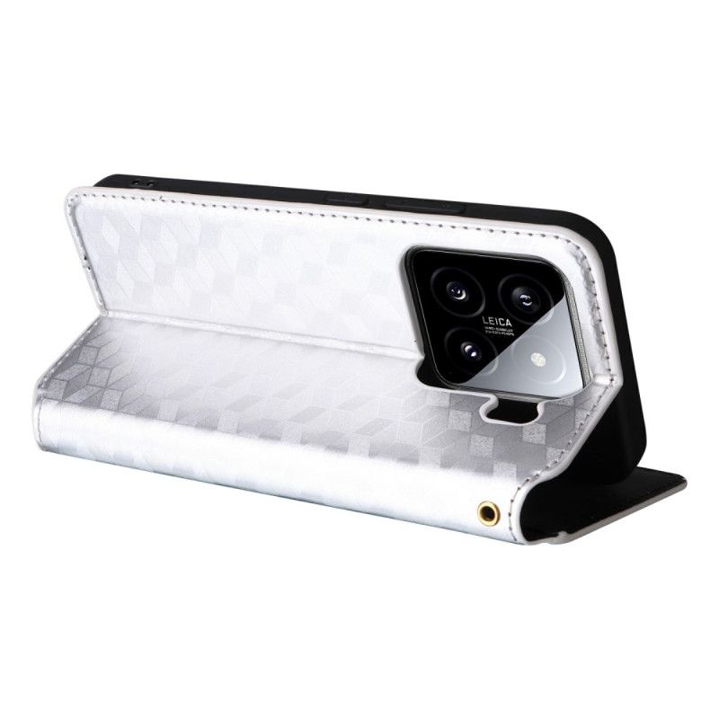 Flip Case Xiaomi 15 Handyhülle Geldbörse Mit 3d-diamanten