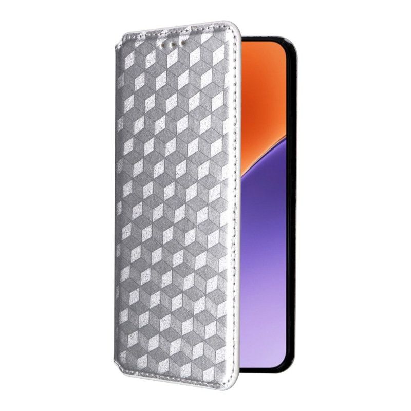 Flip Case Xiaomi 15 Handyhülle Geldbörse Mit 3d-diamanten