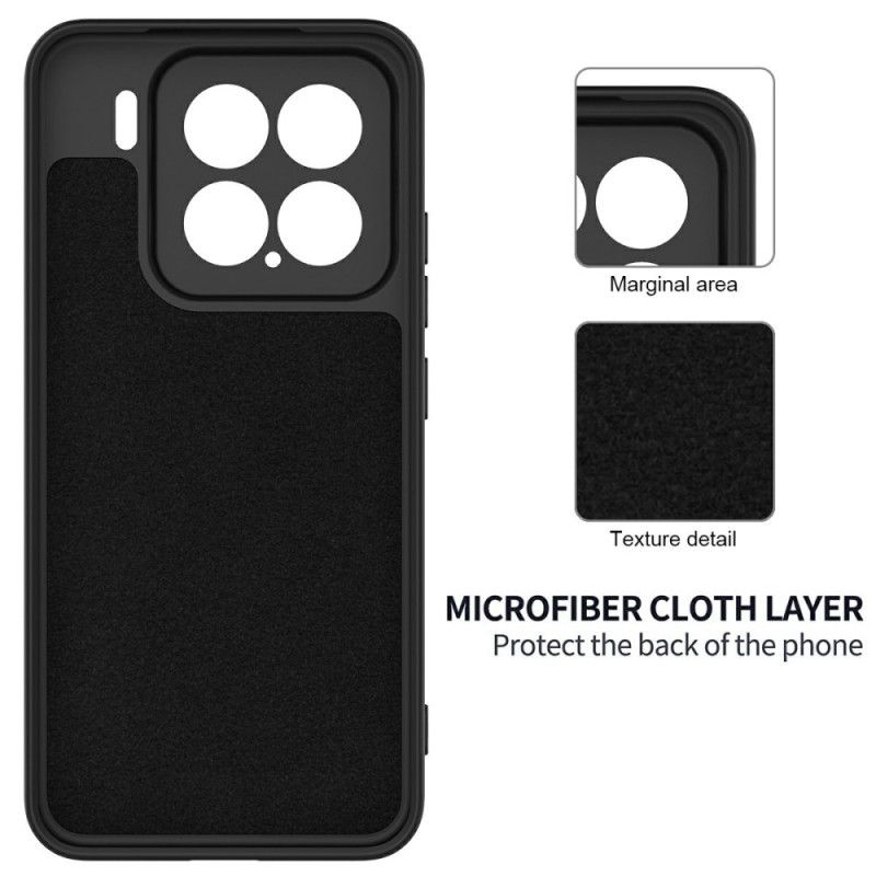 Hülle Für Xiaomi 15 Trageband Aus Flüssigsilikon