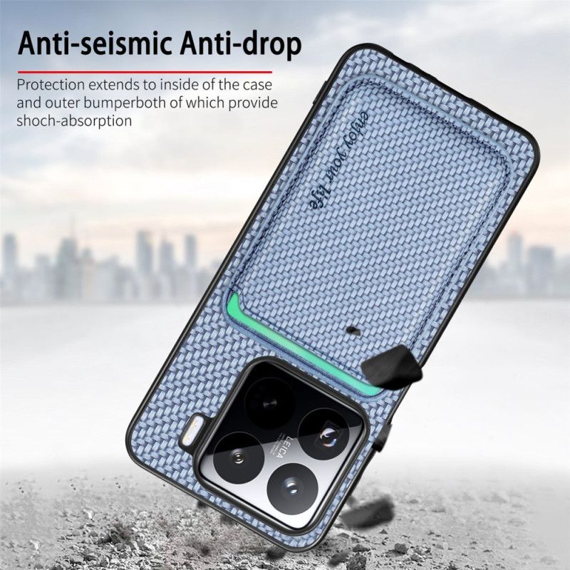 Hülle Xiaomi 15 Handyhülle Abnehmbarer Kartenhalter