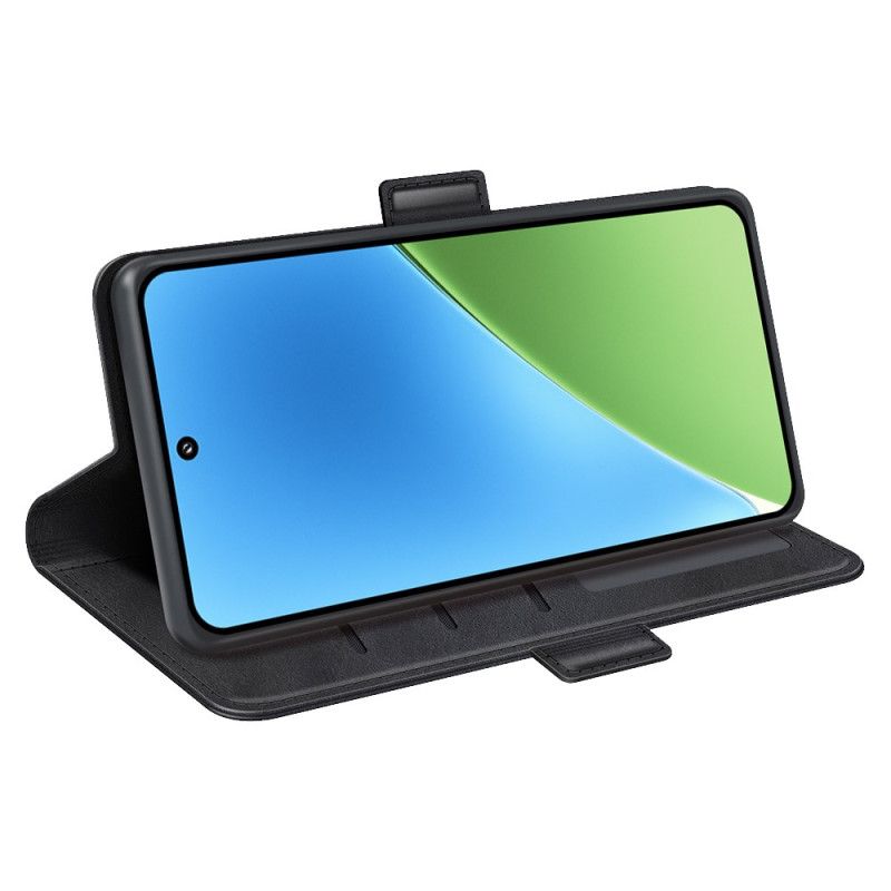 Lederhüllen Für Xiaomi 15 Doppelverschluss