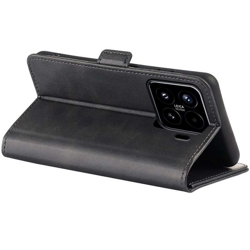 Lederhüllen Für Xiaomi 15 Doppelverschluss