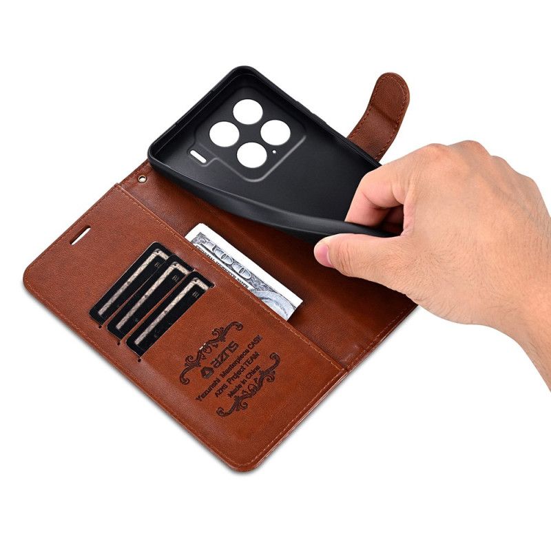 Lederhüllen Xiaomi 15 Handyhülle Azns