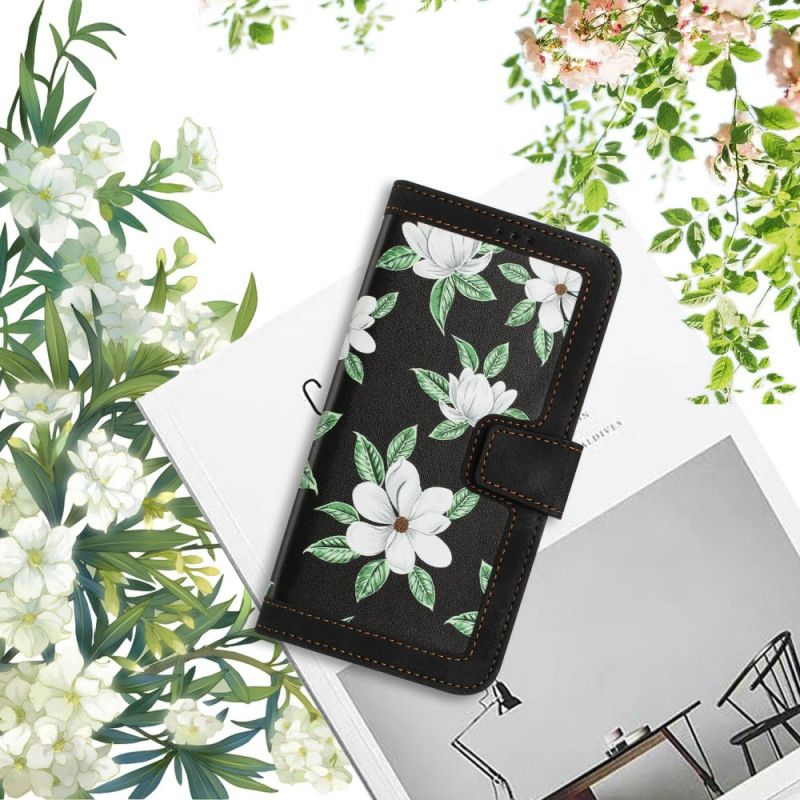 Lederhüllen Xiaomi 15 Handyhülle Geldbörse Mit Blumenmuster
