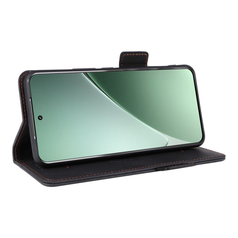 Lederhüllen Xiaomi 15 Handyhülle Geldbörse Mit Metallverzierung