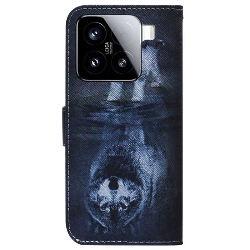 Lederhüllen Xiaomi 15 Handyhülle Welpentraum