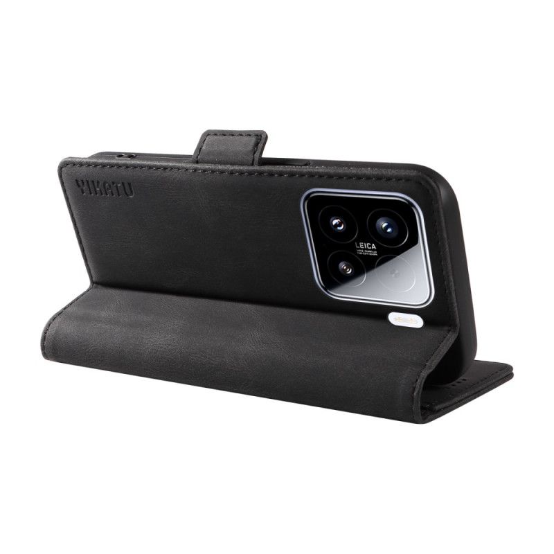 Lederhüllen Xiaomi 15 Handyhülle Ykatu Wildleder-effekt