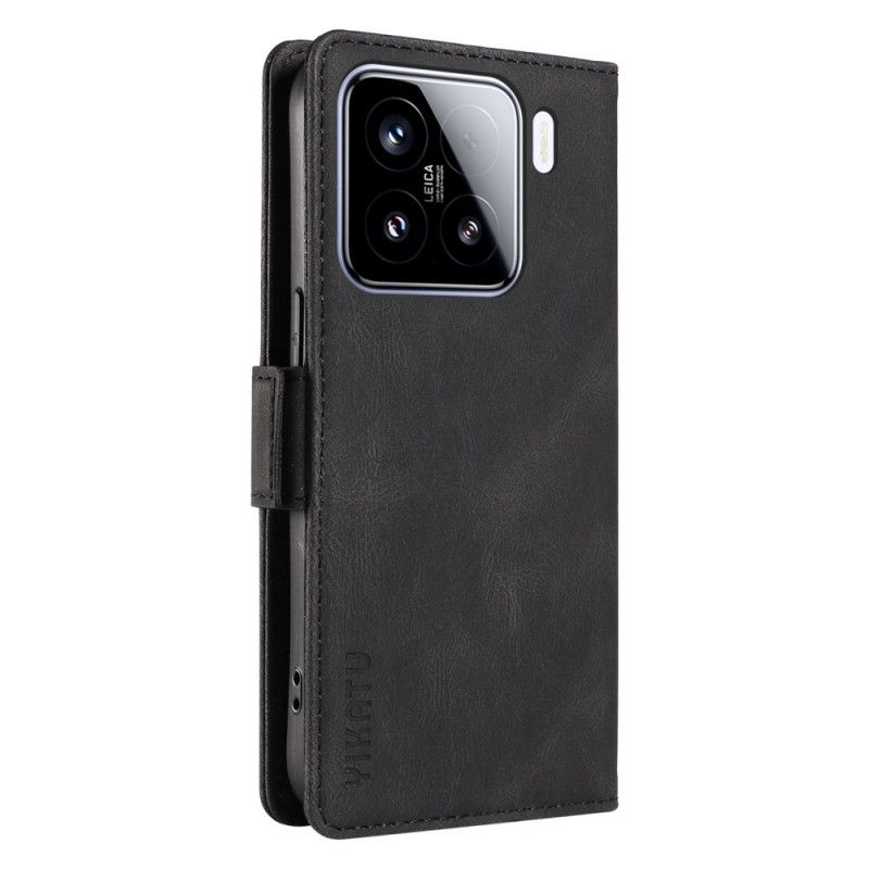 Lederhüllen Xiaomi 15 Handyhülle Ykatu Wildleder-effekt