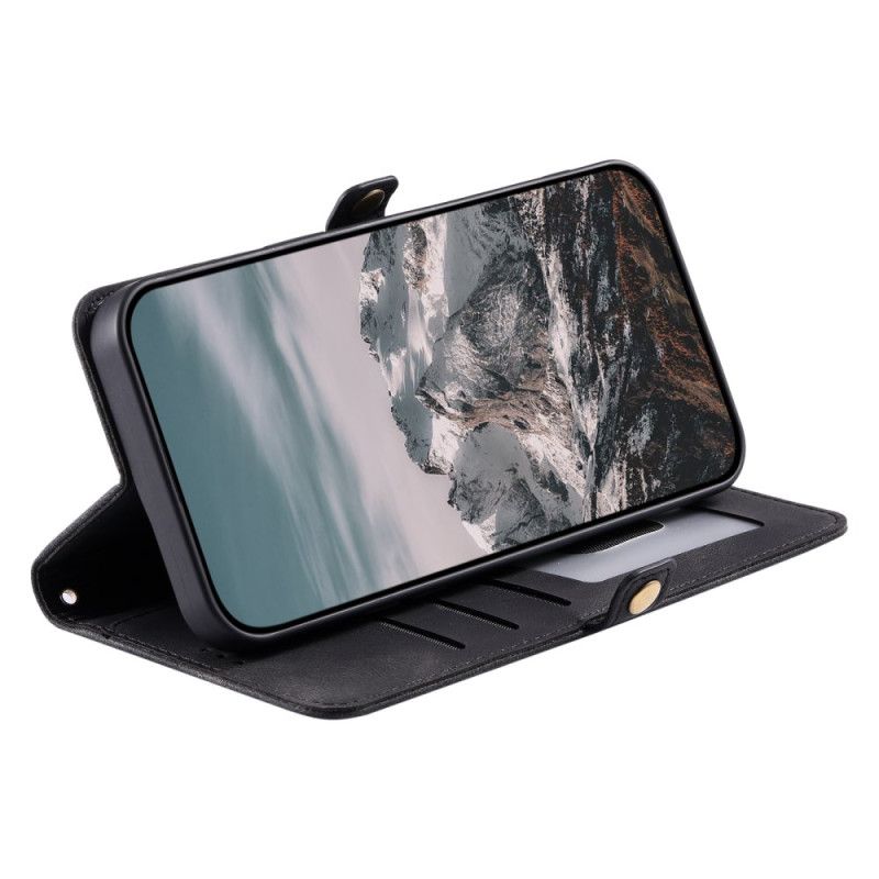 Lederhüllen Xiaomi 15 Mandala-wildlederoptik