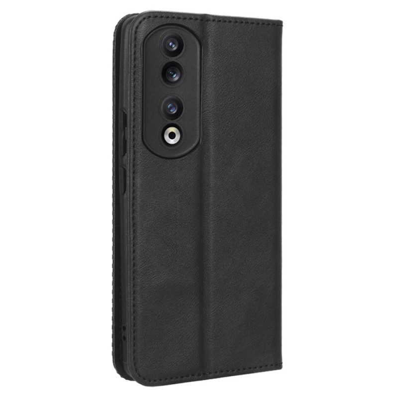 Schutzhülle Für Honor 90 Flip Case Vintage-stilvoll