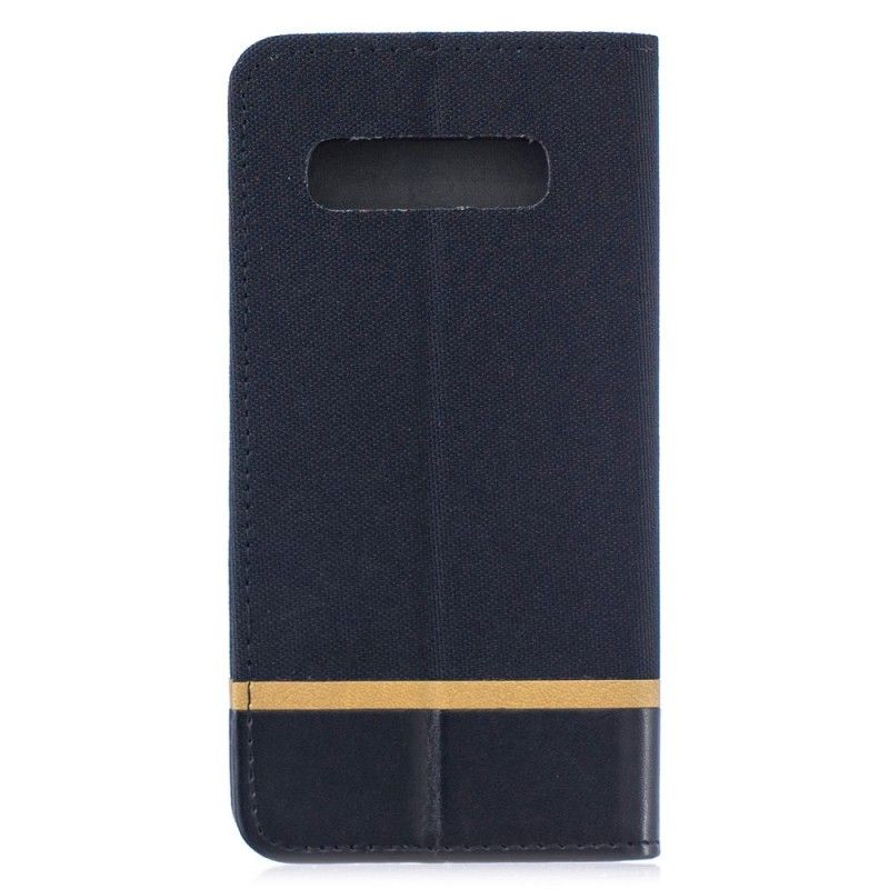 Flip Case Samsung Galaxy S10 Plus Handyhülle Duo-Linie