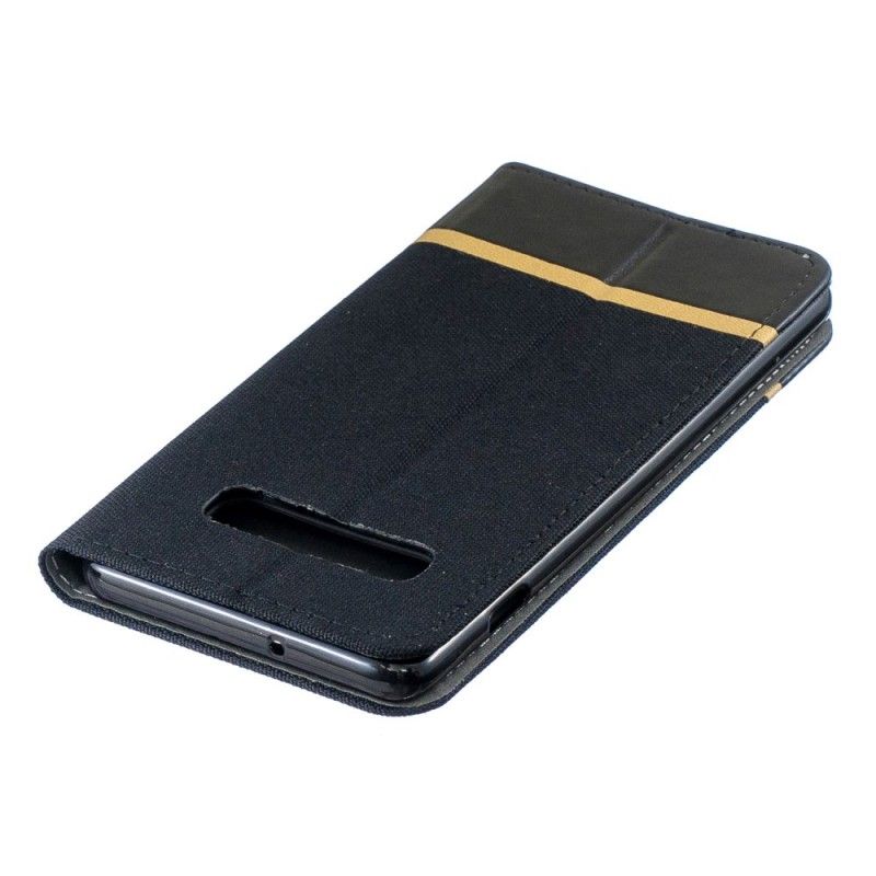 Flip Case Samsung Galaxy S10 Plus Handyhülle Duo-Linie