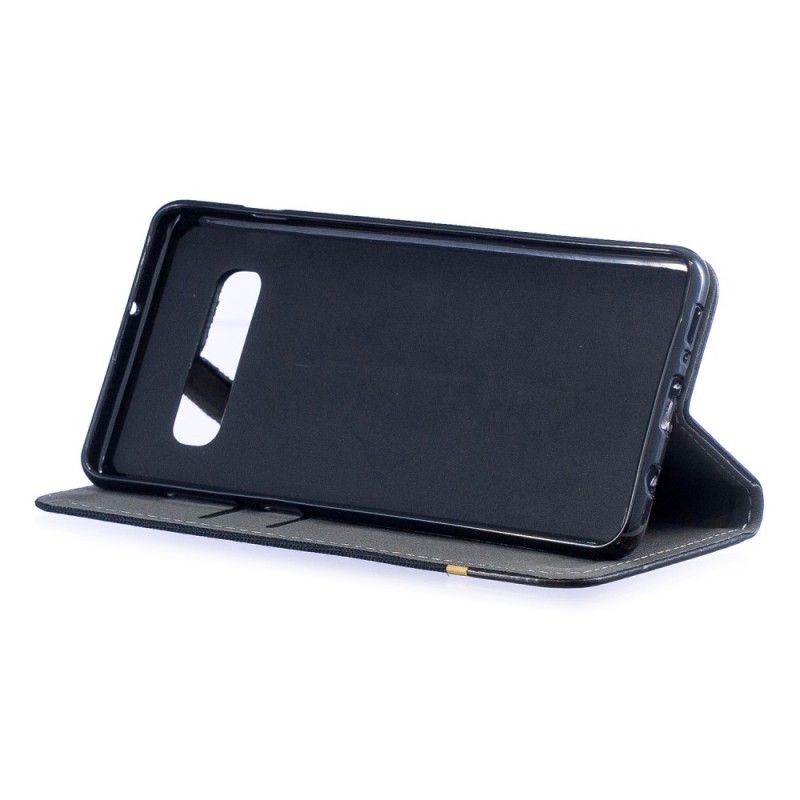 Flip Case Samsung Galaxy S10 Plus Handyhülle Duo-Linie