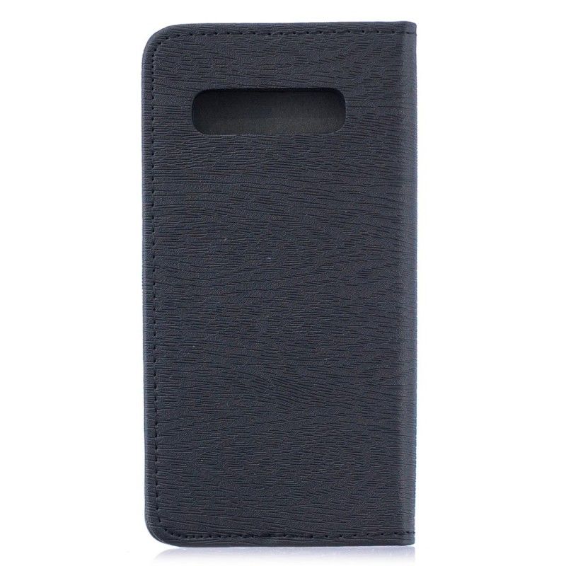 Flip Case Samsung Galaxy S10 Plus Holzeffekt