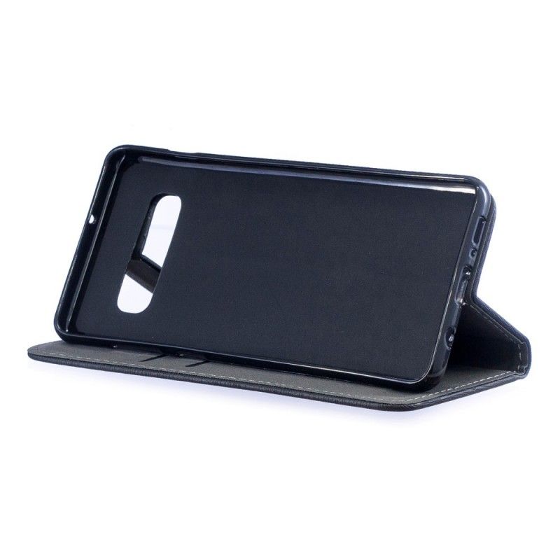 Flip Case Samsung Galaxy S10 Plus Holzeffekt