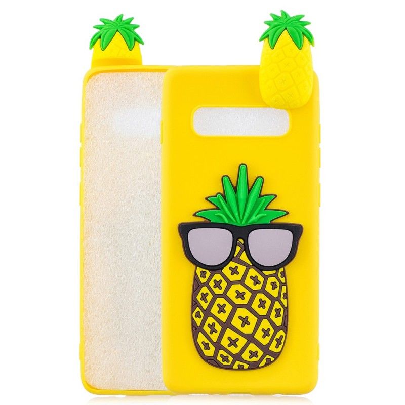 Hülle Für Samsung Galaxy S10 Plus 3D Meine Ananas