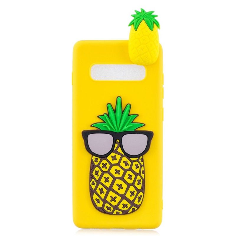 Hülle Für Samsung Galaxy S10 Plus 3D Meine Ananas