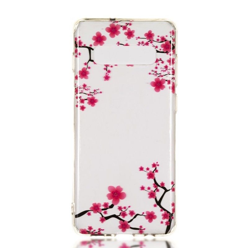 Hülle Für Samsung Galaxy S10 Plus Blühender Baum