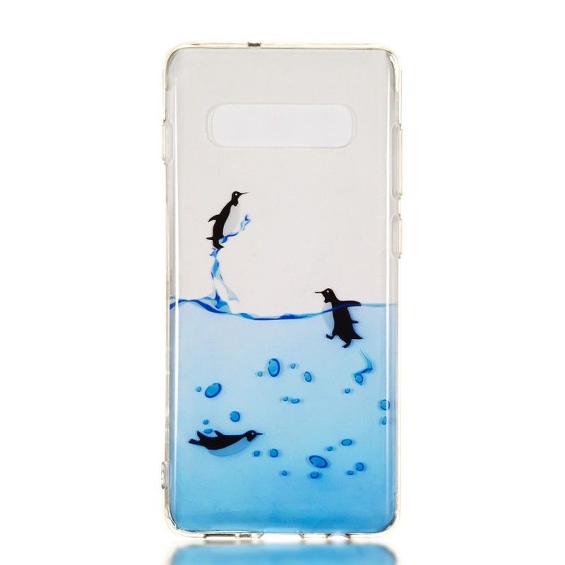 Hülle Für Samsung Galaxy S10 Plus Pinguinspiel