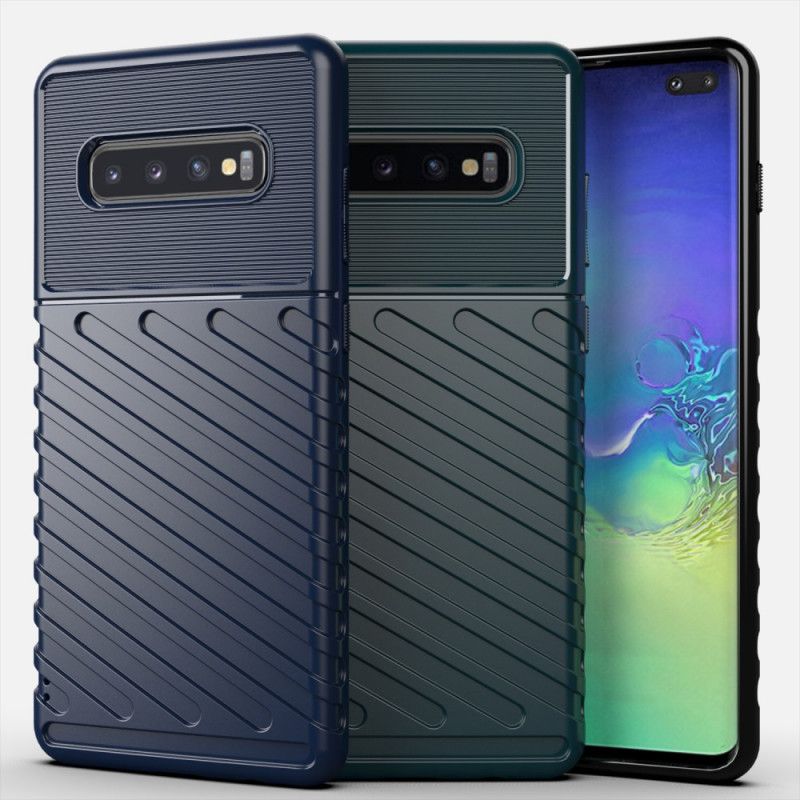 Hülle Samsung Galaxy S10 Plus Schwarz Donnerserie