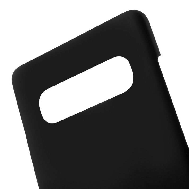 Hülle Samsung Galaxy S10 Plus Schwarz Handyhülle Starres Silikon