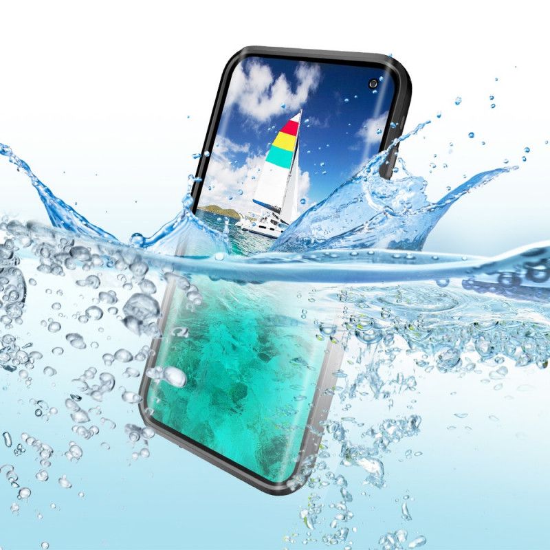 Hülle Samsung Galaxy S10 Plus Schwarz Wasserdichter Redpepper