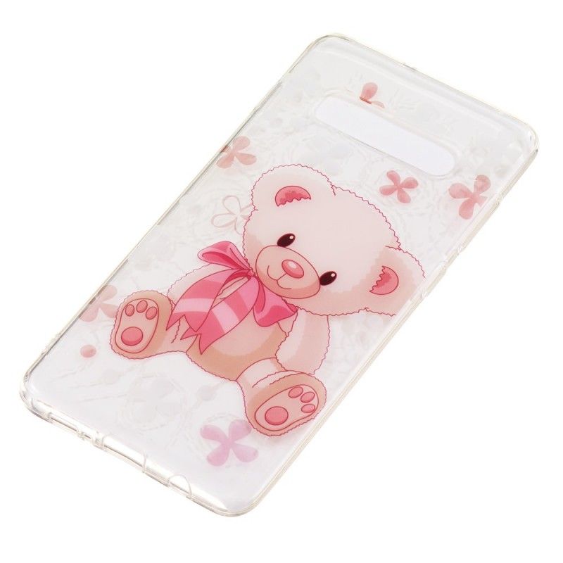 Hülle Samsung Galaxy S10 Plus Süßer Teddybär