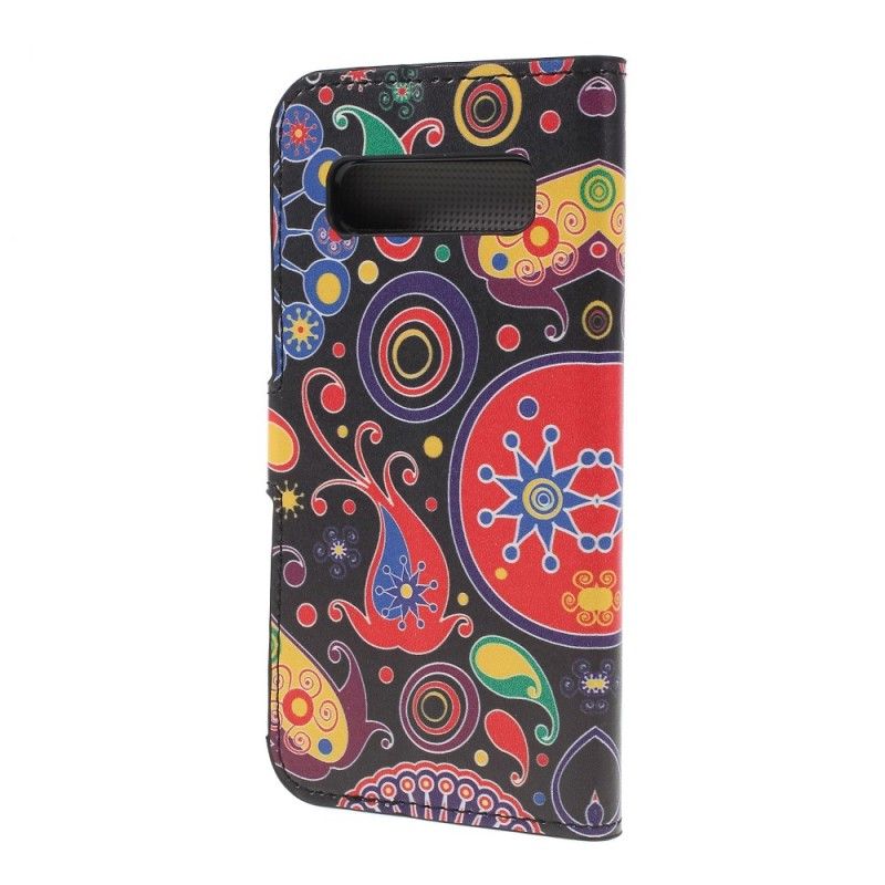 Lederhüllen Samsung Galaxy S10 Plus Galaxiendesign