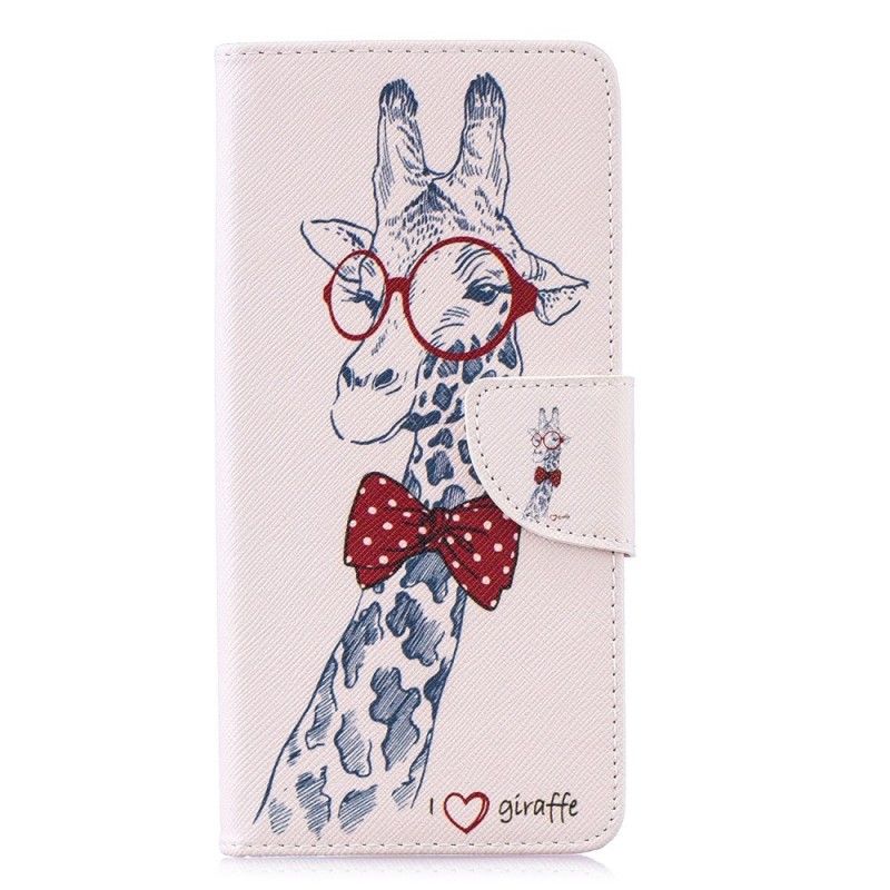 Lederhüllen Samsung Galaxy S10 Plus Nerd-Giraffe