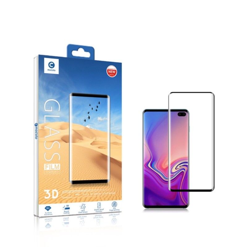 Schutz Aus Gehärtetem Glas Samsung Galaxy S10 Plus Mocolo