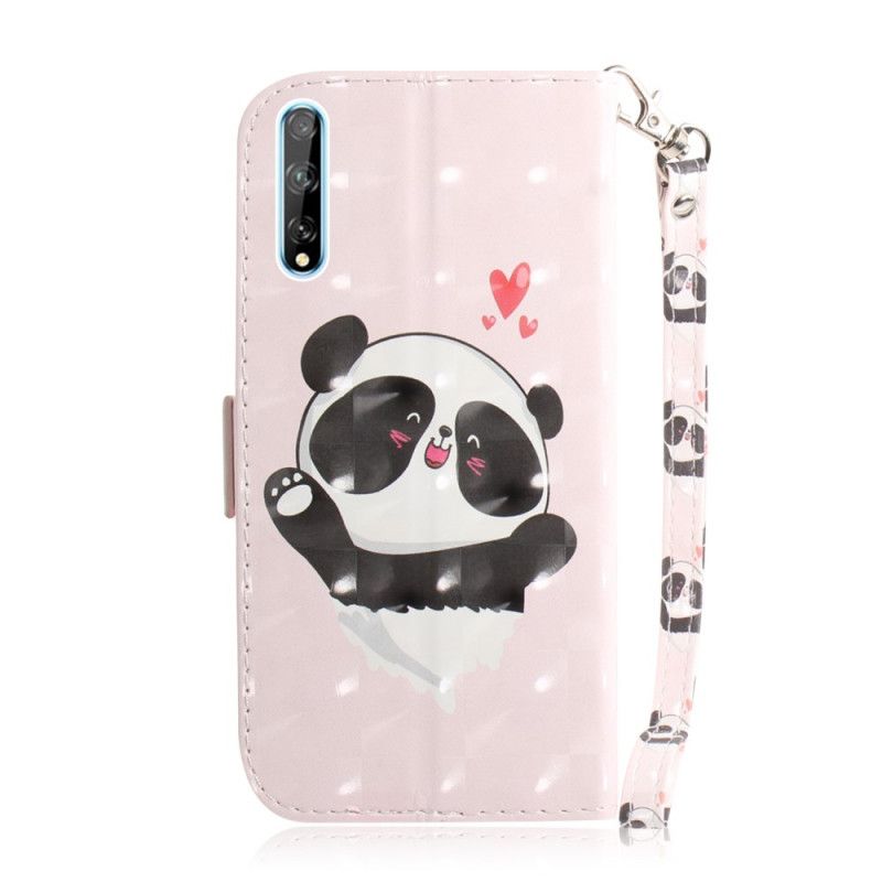 Lederhüllen Huawei P Smart S Handyhülle Panda Liebe Mit Tanga