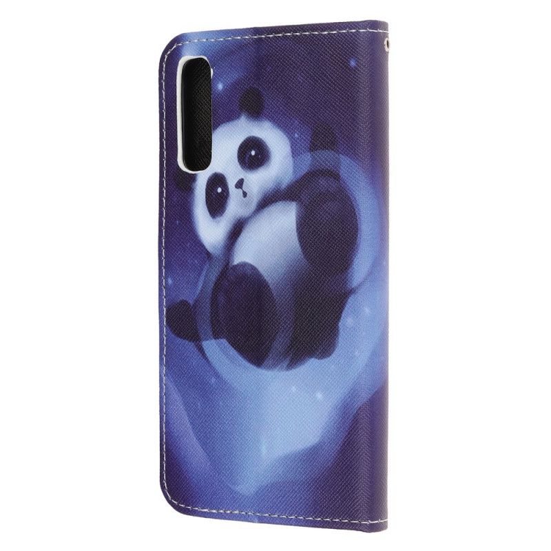 Lederhüllen Huawei P Smart S Panda-Raum Mit Tanga
