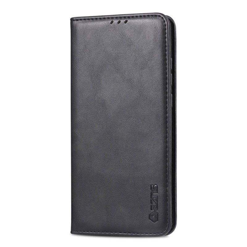 Flip Case Huawei Y5 2019 Schwarz Azns Kunstleder