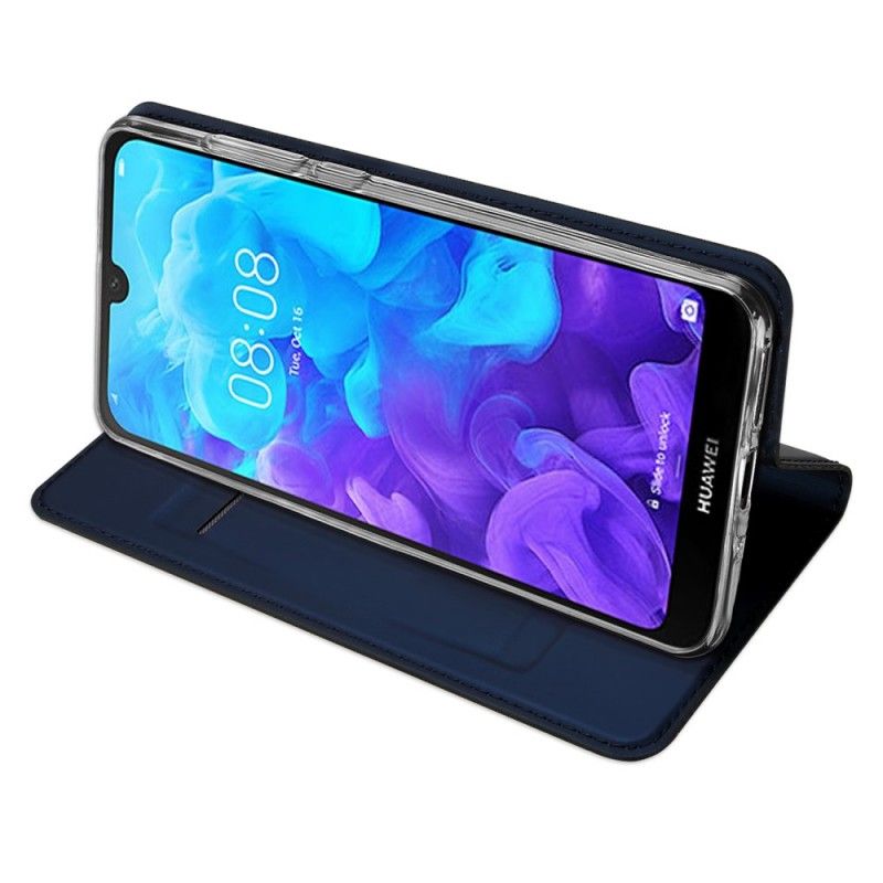 Flip Case Honor 8S Schwarz Pro-Dux-Ducis-Haut