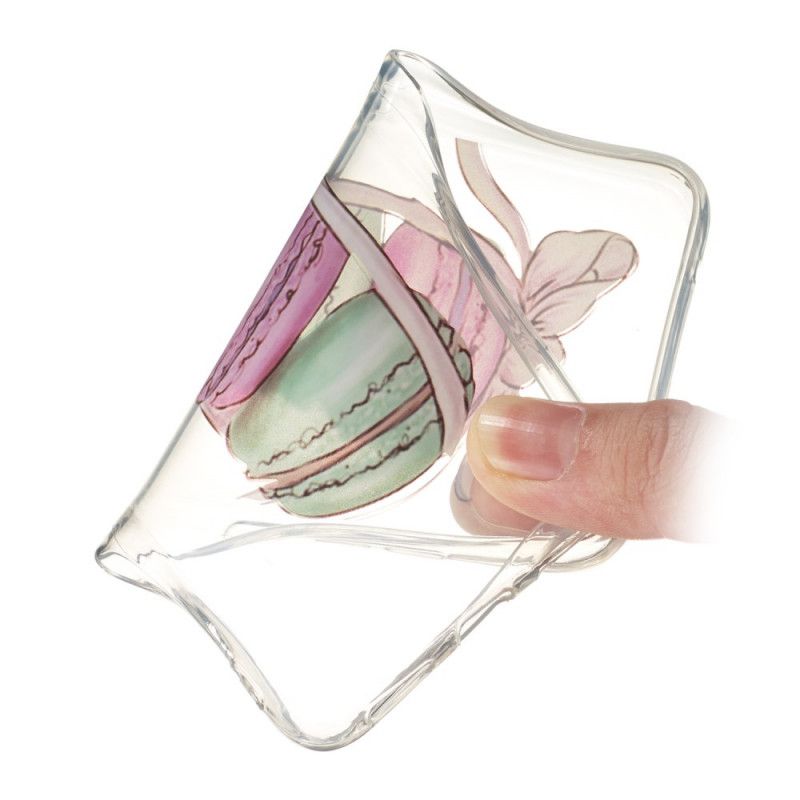 Hülle Honor 8S Handyhülle Transparente Gourmet-Makronen