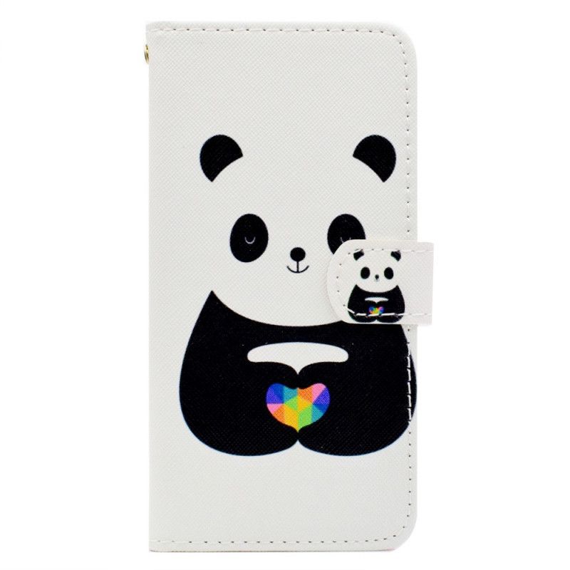 Lederhüllen Für Honor 8S Panda Liebe