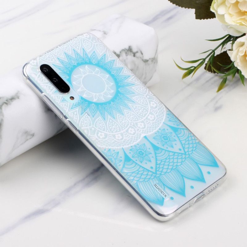 Hülle Für Xiaomi Mi 9 Lite Pink Transparentes Buntes Mandala