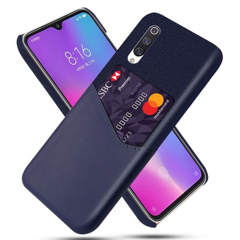 Hülle Xiaomi Mi 9 Lite Schwarz Ksq Karteninhaber