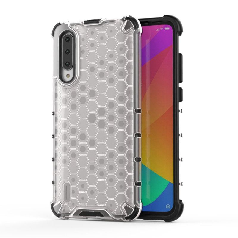 Hülle Xiaomi Mi 9 Lite Schwarz Wabenstil