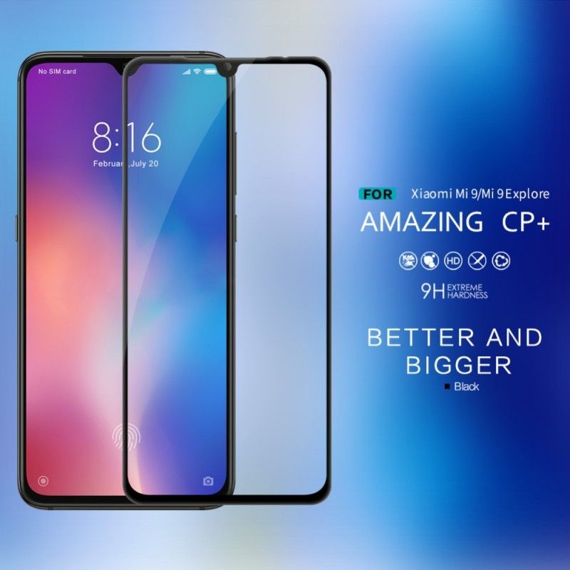 Abdeckung Aus Gehärtetem Glas Xiaomi Mi 9 Nillkin