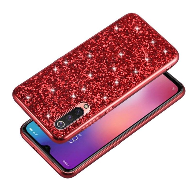 Hülle Xiaomi Mi 9 Rot Handyhülle Ich Bin Glitzernd