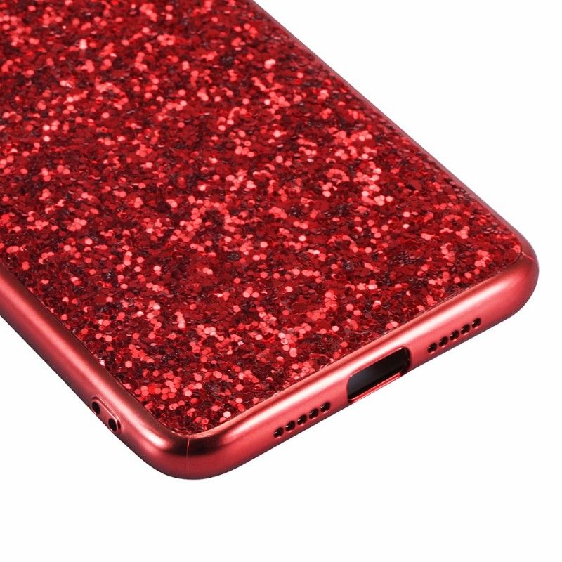 Hülle Xiaomi Mi 9 Rot Handyhülle Ich Bin Glitzernd