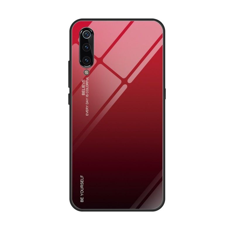 Hülle Xiaomi Mi 9 Rot Verzinkte Farbe