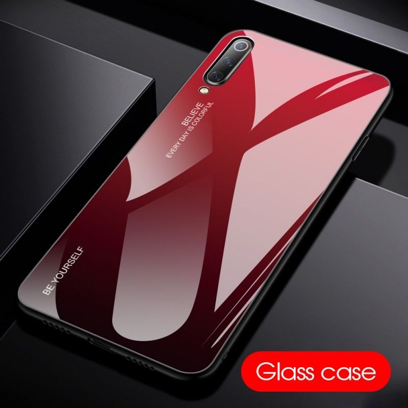 Hülle Xiaomi Mi 9 Rot Verzinkte Farbe