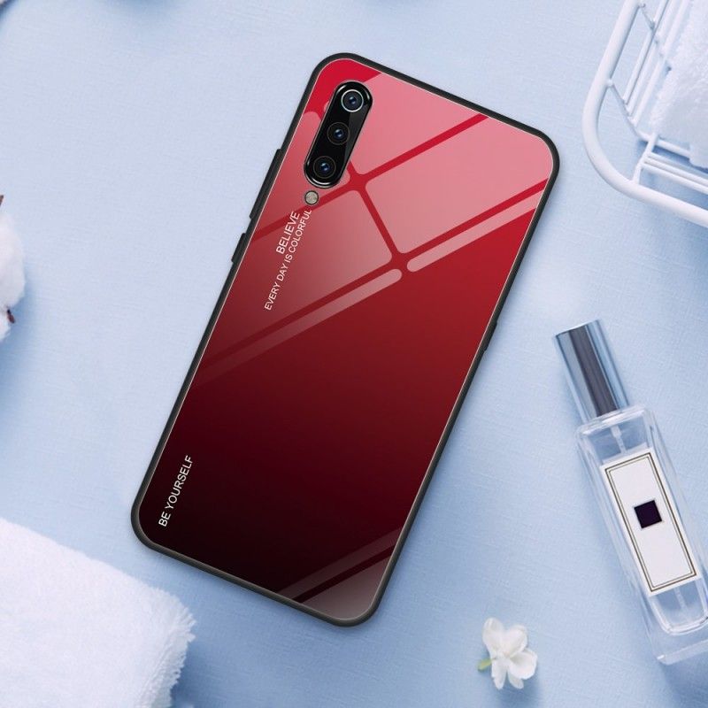 Hülle Xiaomi Mi 9 Rot Verzinkte Farbe