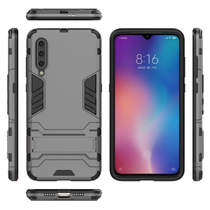 Hülle Xiaomi Mi 9 Schwarz Extrem Widerstandsfähige Zunge