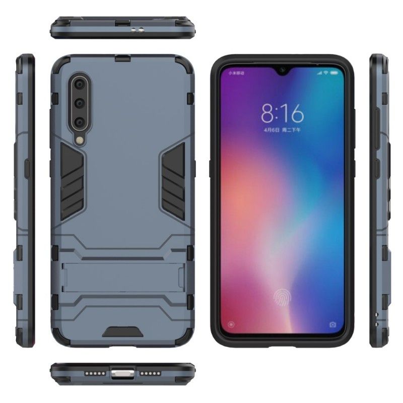 Hülle Xiaomi Mi 9 Schwarz Extrem Widerstandsfähige Zunge