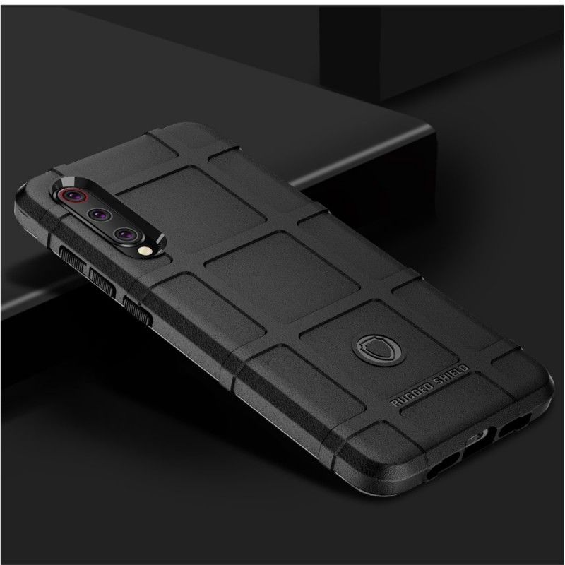 Hülle Xiaomi Mi 9 Schwarz Robuster Schild